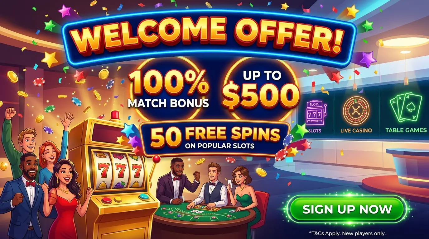 Sun Vegas welcome offer