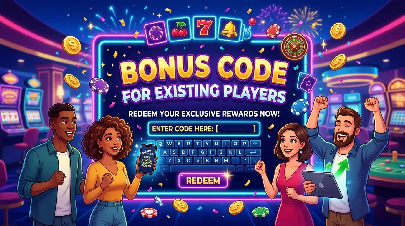 Sun Vegas bonus code for existing players
