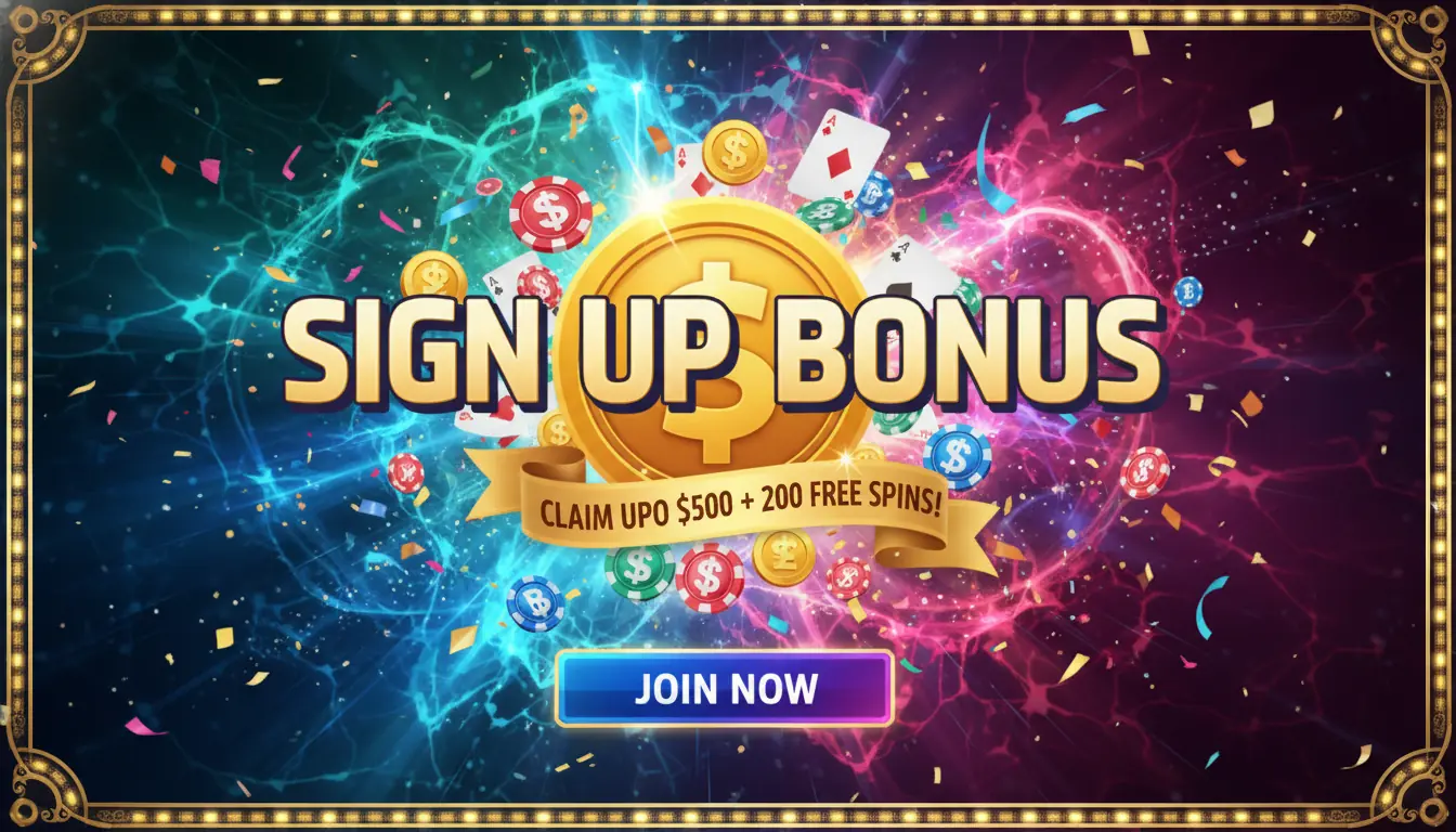 Sun Vegas sign up bonus