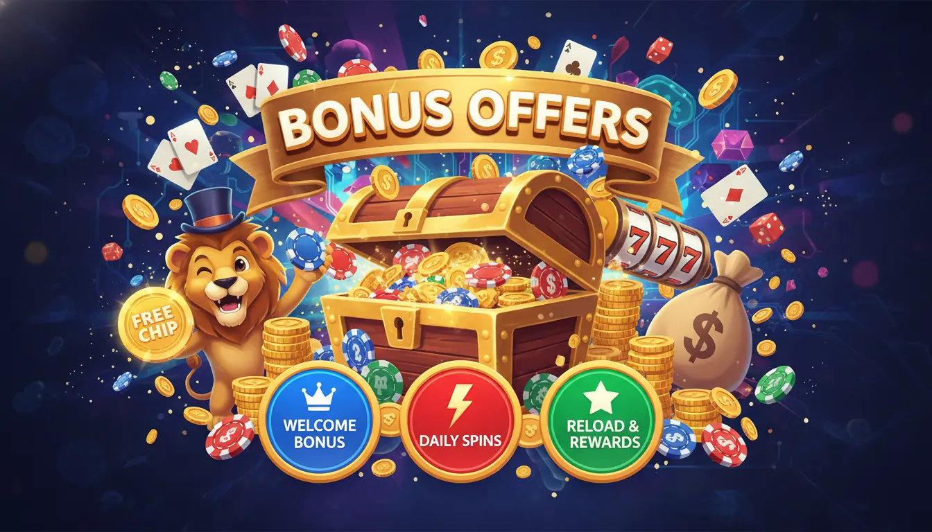 Sun Vegas casino bonus offers